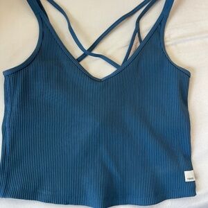 Vuori Rib Crop Tank Top